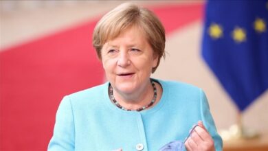 Photo de Angela Merkel est la lauréate du prix Felix Houphouet Boigny 2022